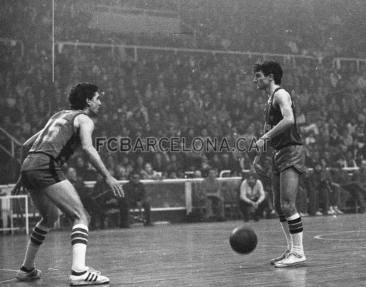 Chichi Creus, durante un partido contra el Joventut. (Fotos: Segu/Archivo FCB)