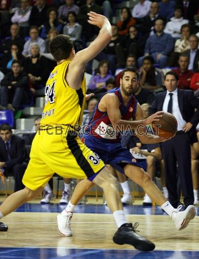 Navarro, en acci, va tornar a ser el lder dels blaugranes.