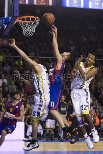 Navarro, lanzando. Foto: Miguel Ruiz/lex Caparrs - FCB