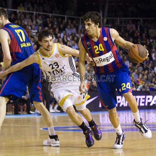 Sada i Llull, en joc. Foto: Miguel Ruiz/lex Caparrs - FCB