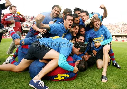 Despus de bajar a Tercera el verano del 2007, el Bara Atltic retorn a Segunda B de la mano de Josep Guardiola, despus de una temporada prcticamente excelente.