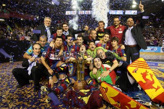 La seccin de hockey se coron una vez ms campeona de Europa -y ya van 18!- despus de superar al Alnimar Reus Deportiu (2-5) en una Final Four disputada en el Palau Blaugrana.