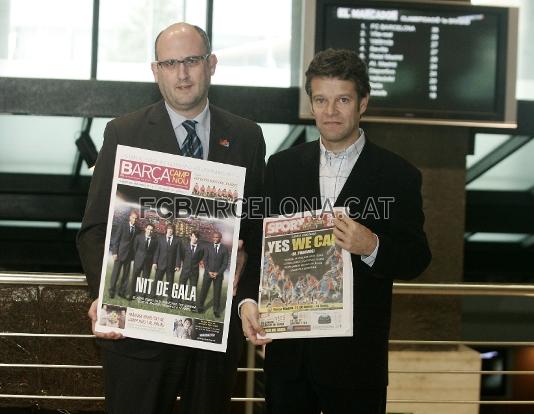 Joan Vehils, director del diario Sport, tambin ha estado presente en el estreno.