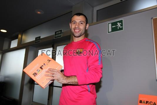 Javier Mascherano. Foto:Miguel Ruiz-FCB