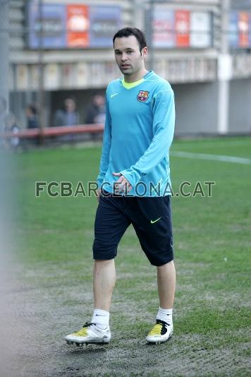 Iniesta at La Masia.