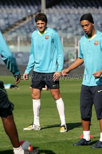 Bojan Krkic, back in the squad after not travelling to Glasgow.