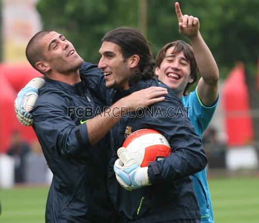 Valds, Pinto i Bojan.