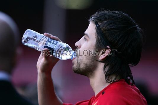 El nuevo fichaje azulgrana, en el entrenamiento del Manchester United en el Camp Nou el pasado 22 de abril.