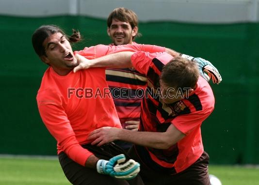 Pinto and Hleb.