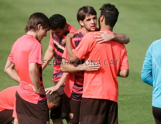 El proper partit ser diumenge al Camp Nou contra l'Osasuna.