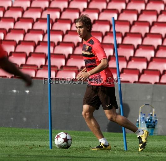 El juvenil Marc Muniesa, la novedad principal.