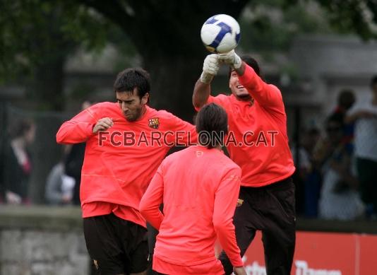 Pinto refusa una pilota.