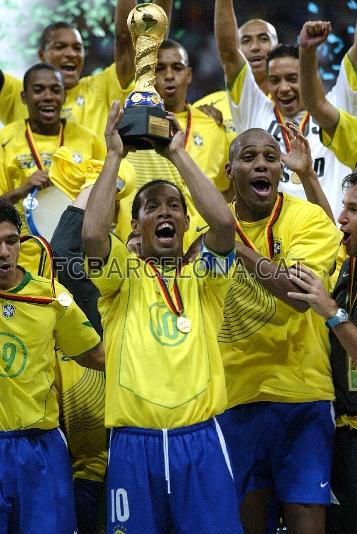 Campen de la Copa Confederaciones con Brasil.