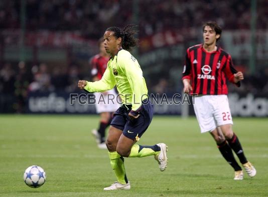 Memorable triunfo en San Siro (0-1), en la Champions 2005/06.