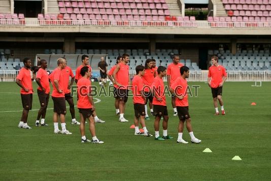 L'equip ha tornat a la feina aquest dissabte al mat.