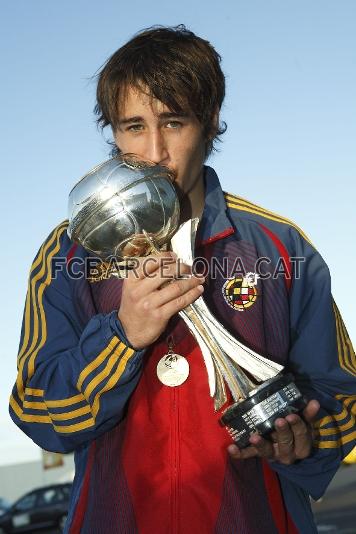 Bojan, en el campeonato europeo sub-17.