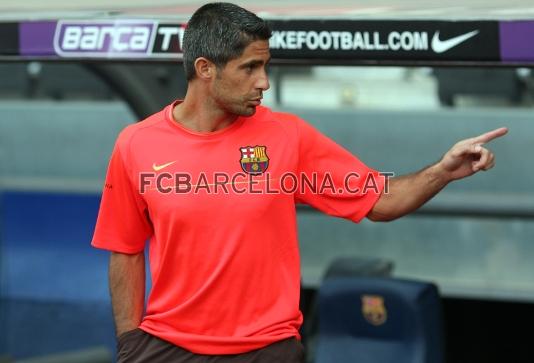 Sylvinho, abans de comenar.