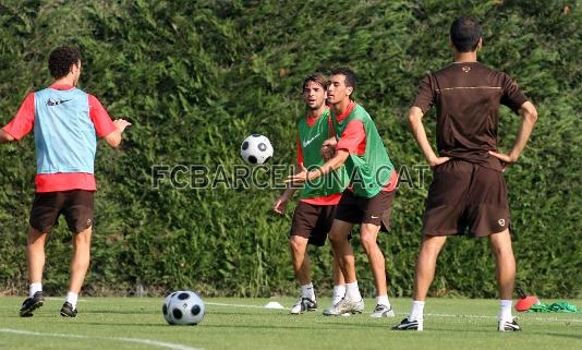 Pep Guardiola ha seguit amb molta atenci l'evoluci dels jugadors del filial.