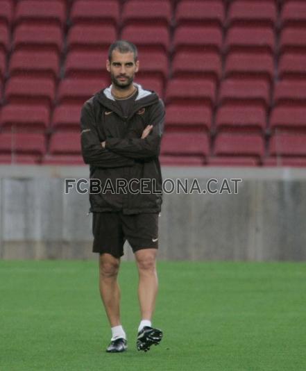 Guardilola ya ha podido entrenar con todos sus jugadores.