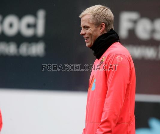 Gudjohnsen ha comparegut en roda de premsa desprs de la sessi preparatria.