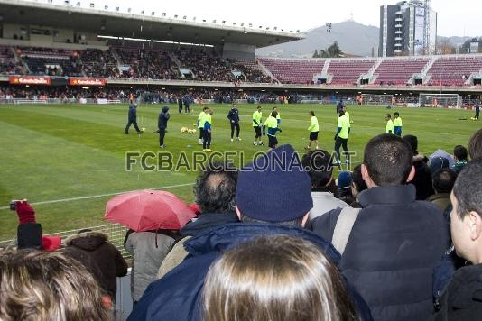 El d'aquest any ha estat un dels entrenament de portes obertes que ms expectaci ha generat. Foto: lex Caparrs / Miguel Ruiz (FCB)