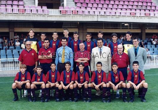 L'infantil B 1999/00. Foto: Rafael Villalgordo.