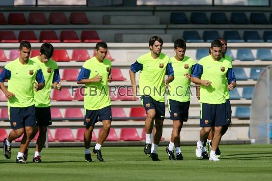 L'equip viatja a Londres cap a les 15.30 hores.