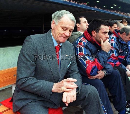 Sir Bobby Robson se gan el cario de la aficin cul.