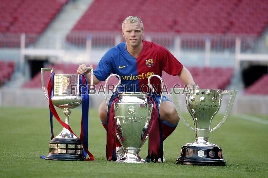 Copa, Liga y Champions, tambin para Gudjohnsen.