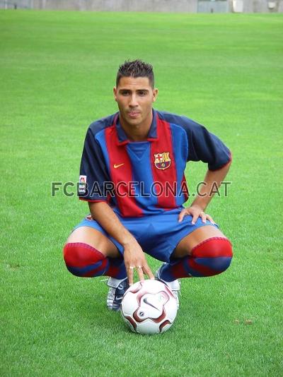 Quaresma, azulgrana en la temporada 2003/04.