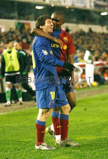 s l'autor del gol 5000 de la histria blaugrana, en un matx que el Bara remunta a El Sardinero (1-2).