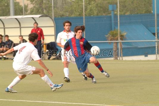 El argentino, en su etapa juvenil en el Bara.