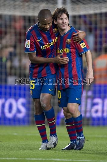 Messi, adems, tuvo tiempo de hacer una jugada para enmarcar y darle otro gol hecho a Keita.