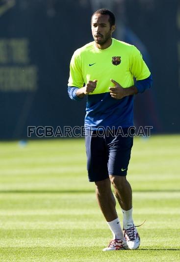 Henry ha continuado trabajando al margen. (Foto: lex Caparrs - FCB)