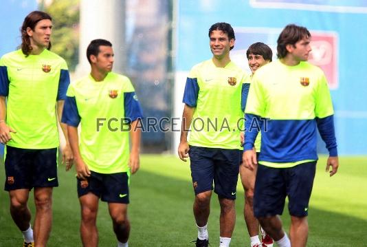 El viernes el equipo volver a ejercitarse, a las 11.00 horas. (Foto: Miguel Ruiz - FCB)