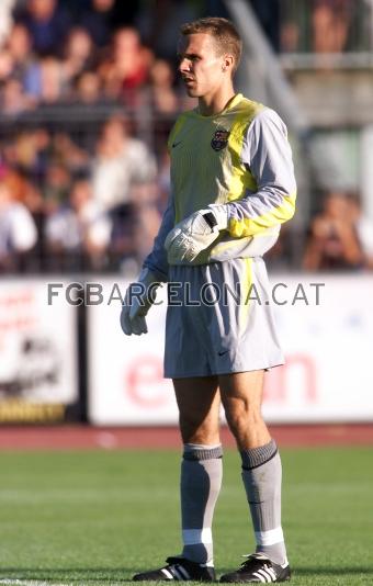 Como azulgrana jug un partido de Liga, otro de Copa del Rey y dos de Liga de Campeones. Foto: Miguel Ruiz (FCB)