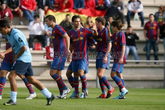 El Bara ha disputat un amists contra el Bolvar a la Ciutat Esportiva (4-1).