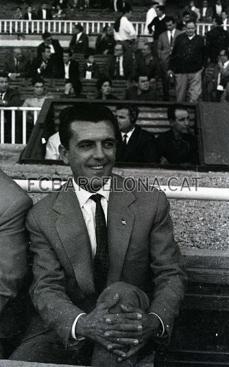 Era loncle de lexjugador blaugrana Miquel ngel Nadal. Foto: arxiu FCB.
