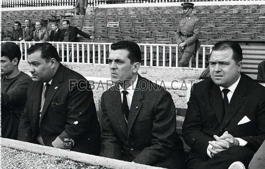 El mayo del 2007, Colomer realiz el saque de honor en un partido entre el Manacor y la Agrupaci Bara Veterans. Foto: archivo FCB.