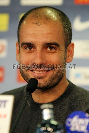 11-02-2011. Primera rueda de prensa tras anunciarse su renovacin. Foto: archivo FCB