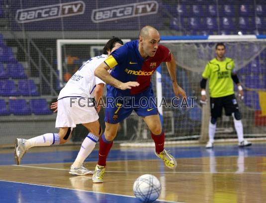 El capit Javi Rodrguez, autor de l'ltim gol del partit.