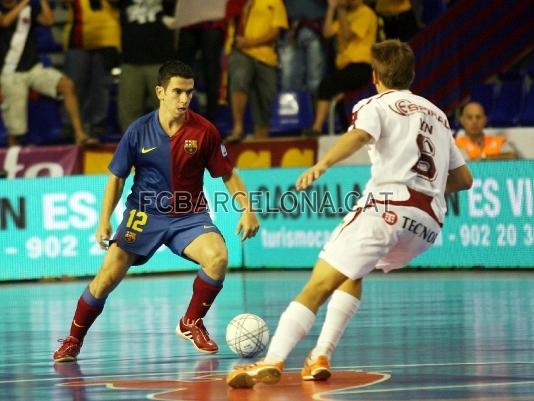 Els blaugranes van marxar a la mitja part amb un 0-1 en contra.