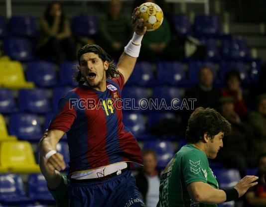 Laszlo Nagy, mxim golejador del partit amb set gols.