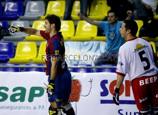 Miquel Masoliver fue el autor del segundo gol barcelonista.