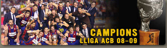 CAMPIONS LLIGA ACB 08-09 