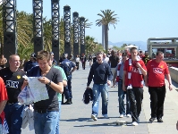 Los ingleses disfrutan de Sant Jordi