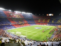 El primer ttulo en juego, en el Camp Nou