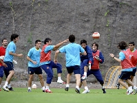 Entrenamiento en un paraje natural