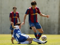 Derby de juveniles azulgrana (3-0)