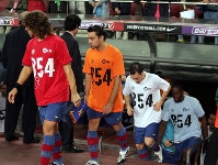 En el Bara-Almera de la temporada pasada el Camp Nou ya acogi una jornada solidaria contra el hambre.